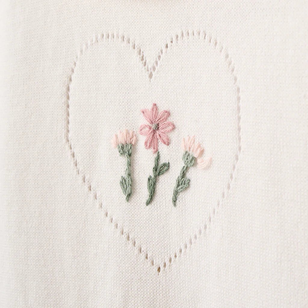 Pony Meadow Heart Knit Jumpsuit