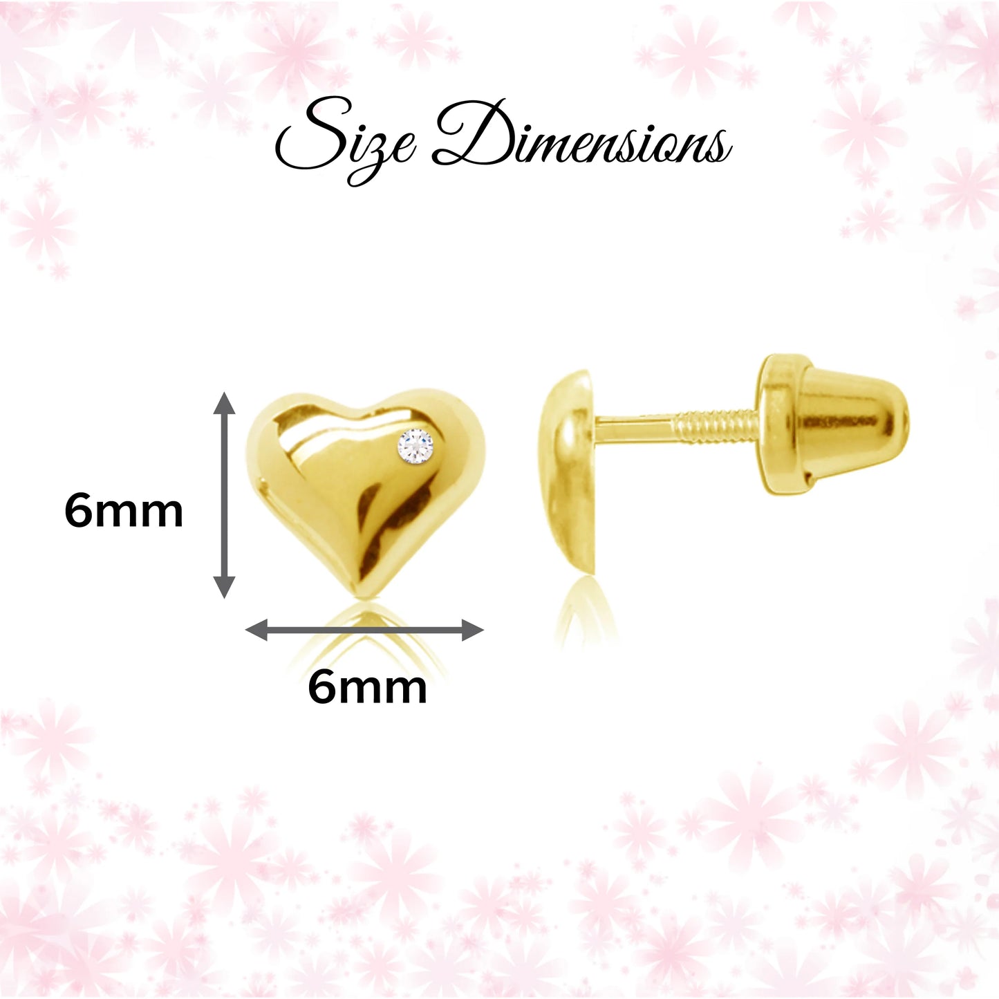 Puff Heart Earrings