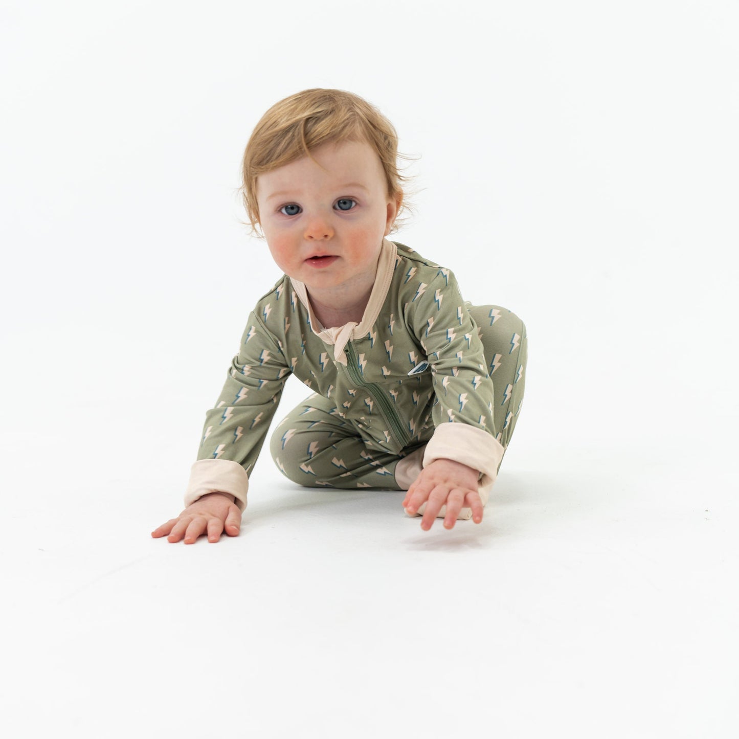 Sage Lightening Onesie