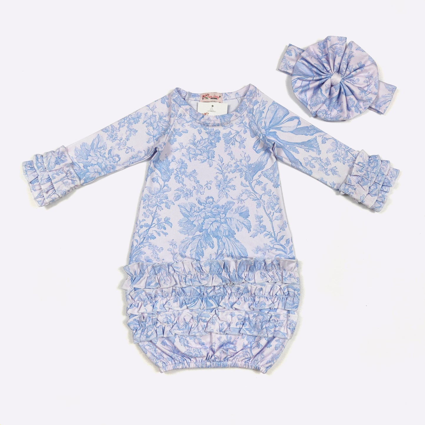 Girl Ruffle Gown