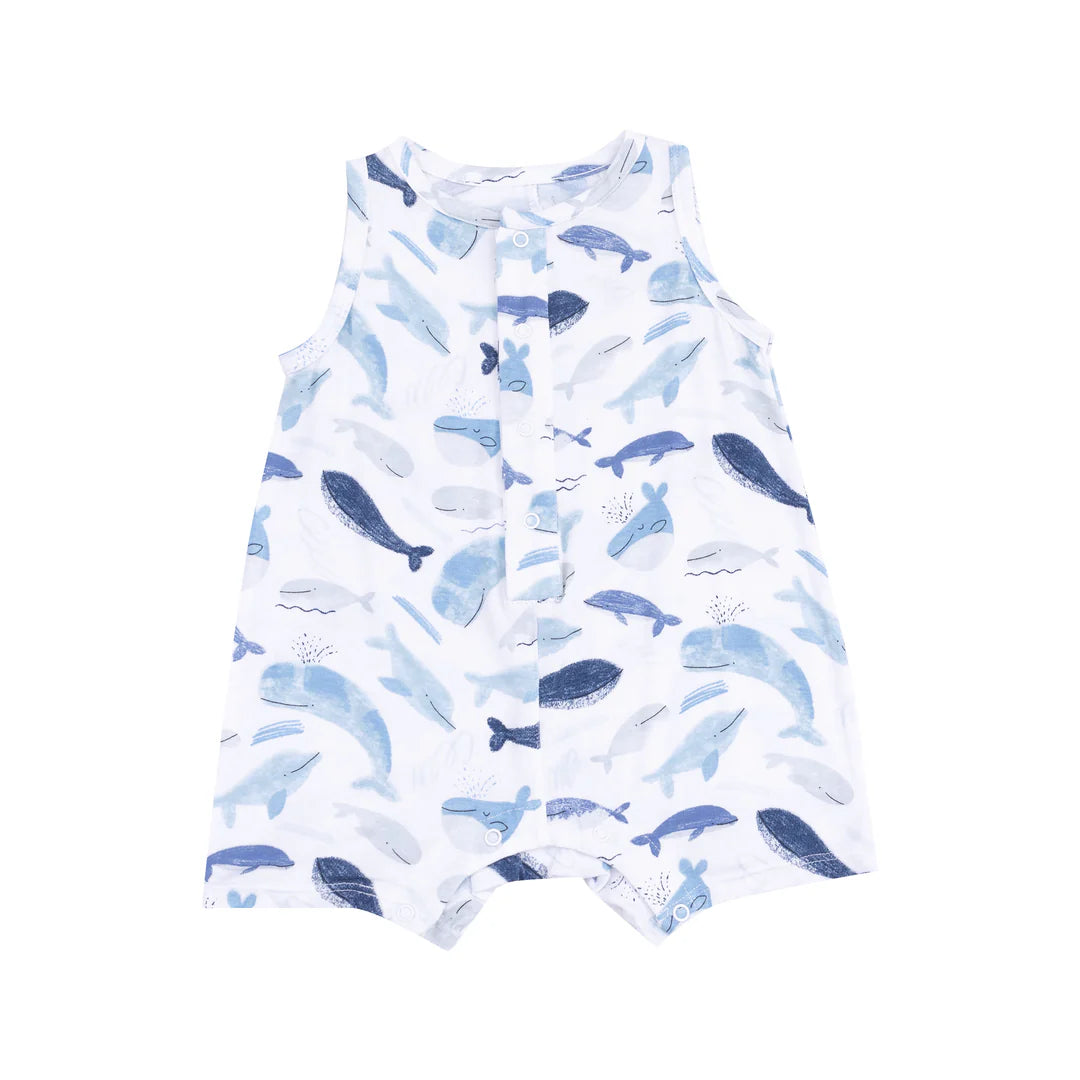 Whales Shortie Romper