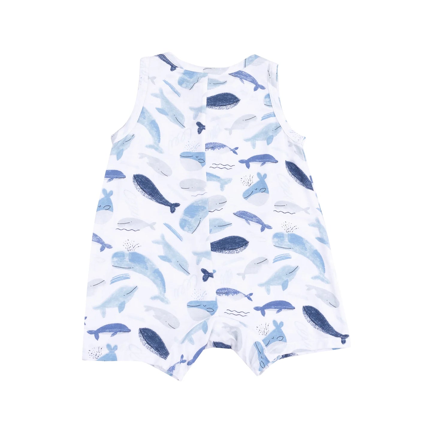 Whales Shortie Romper