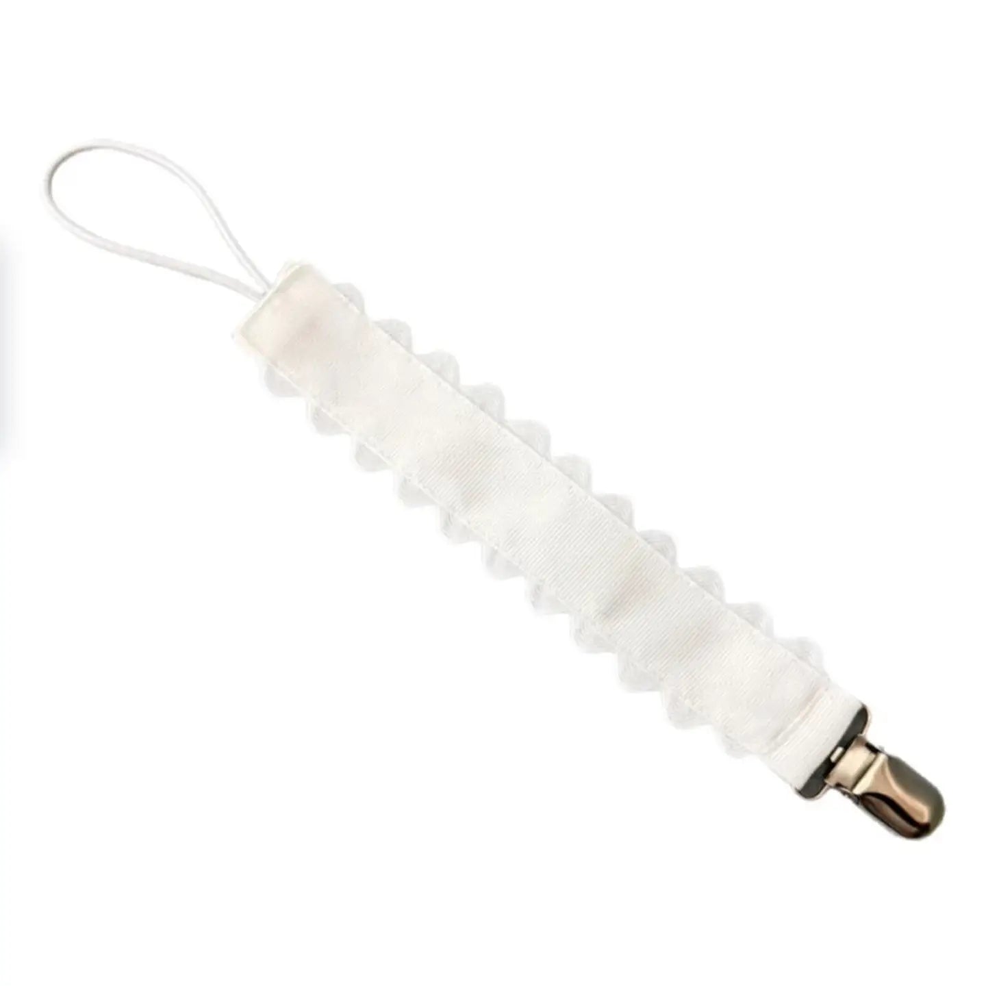Scalloped Paci Clip