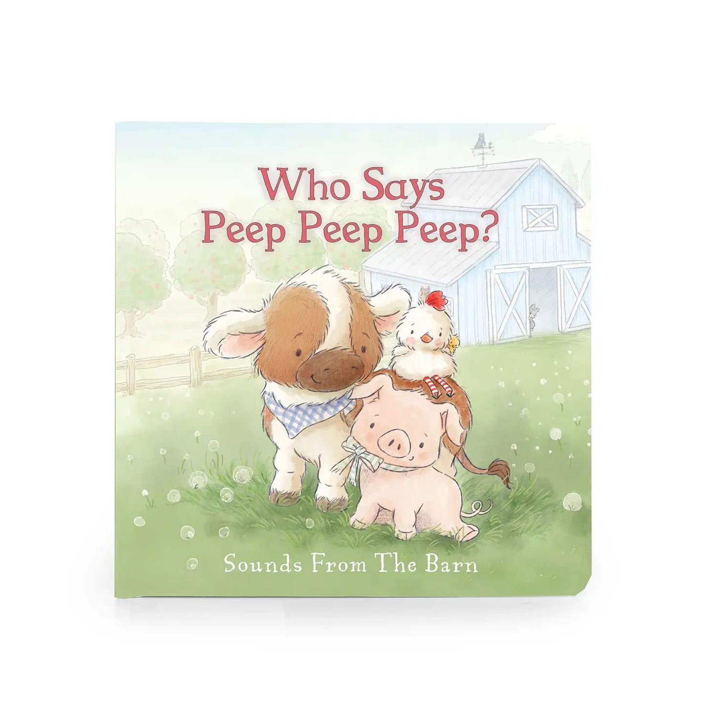 Who Says Peep Peep Peep Book and Plush Boxed Set