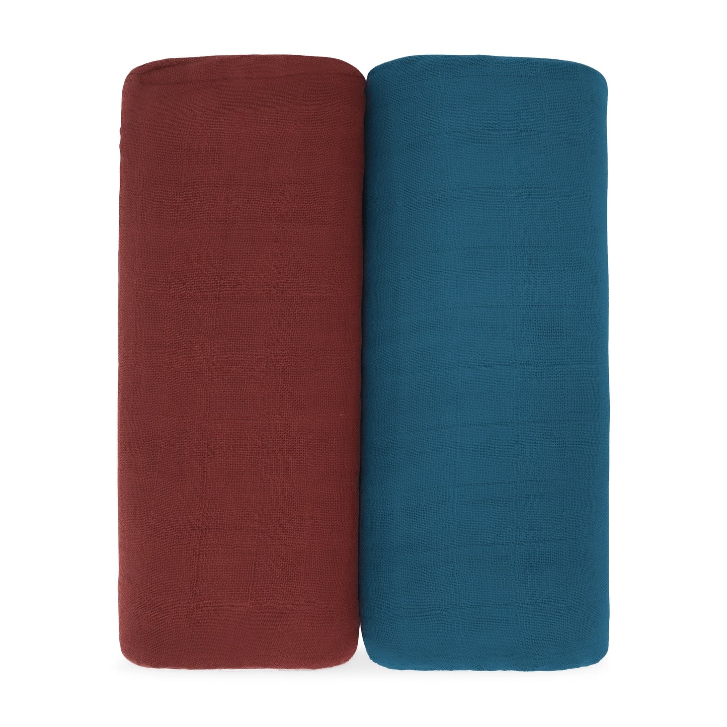 Baby Muslin Swaddle Blankets - Wine and Neptune