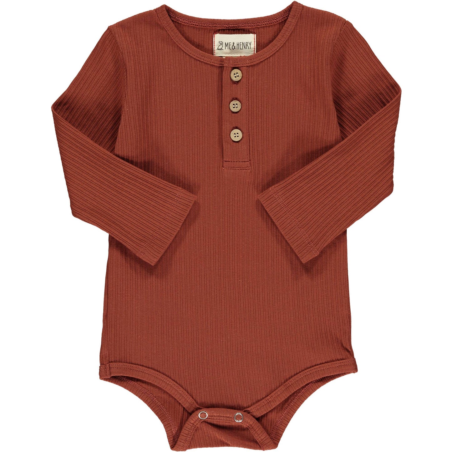 Rust Rib Aynor onesie