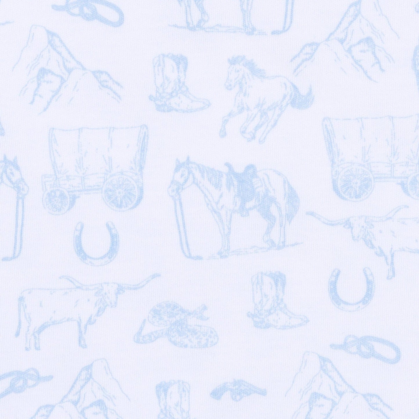 Wild West Toile Footie