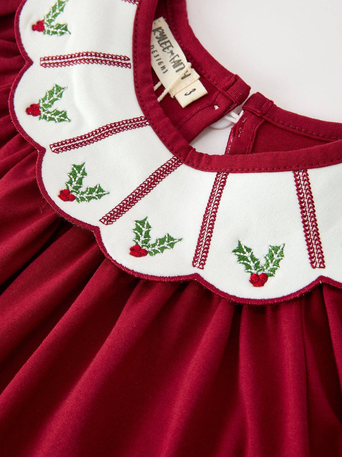 Holly Dress w/ Petal Collar