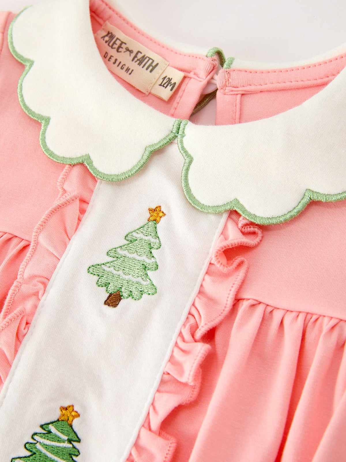 Pink Christmas Tree Bubble/Dress