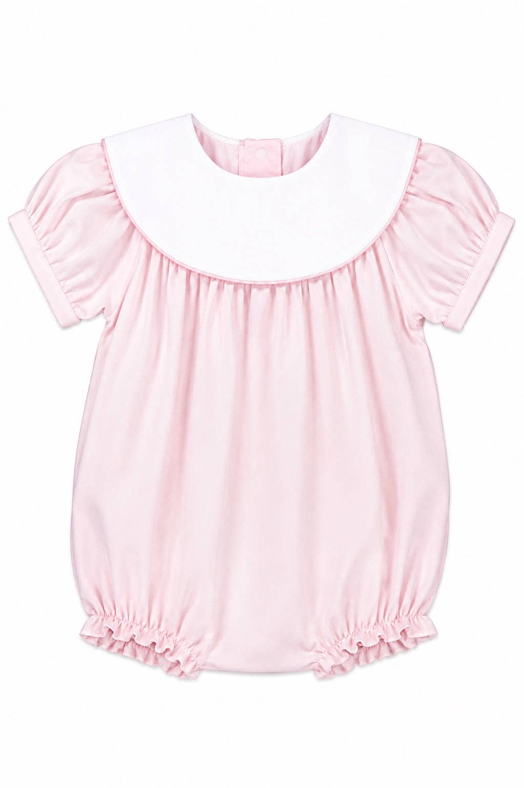Pink Bib Bubble Romper