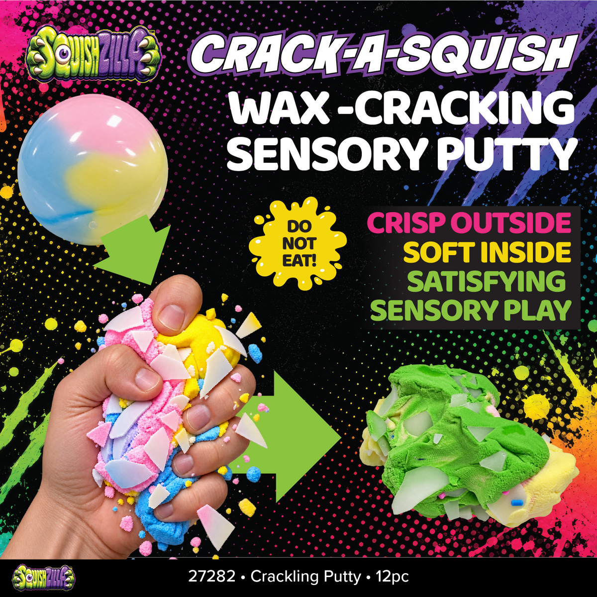 Wax-Cracking Putty