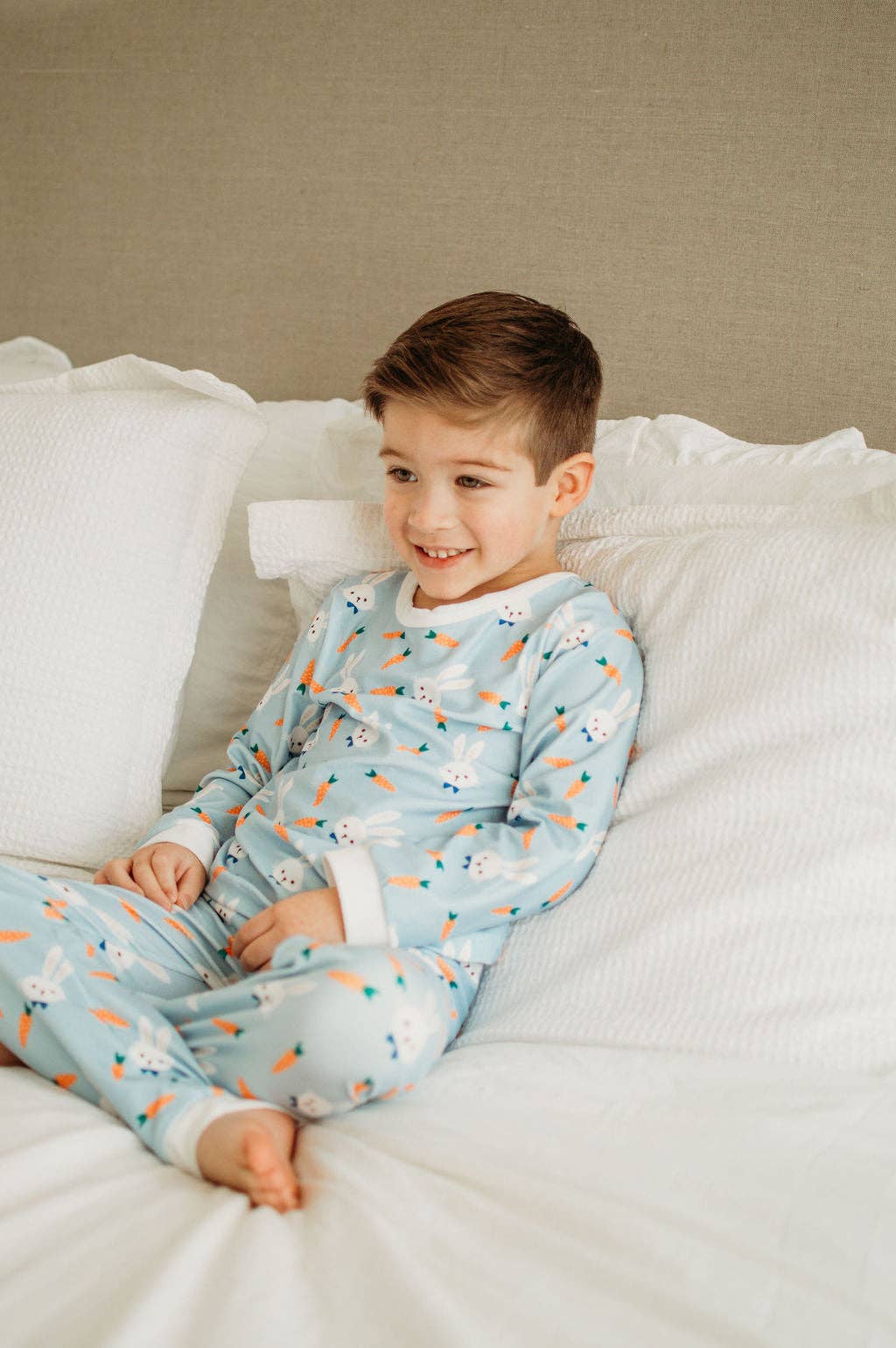 Boys Easter Pajamas w/ Buttflap