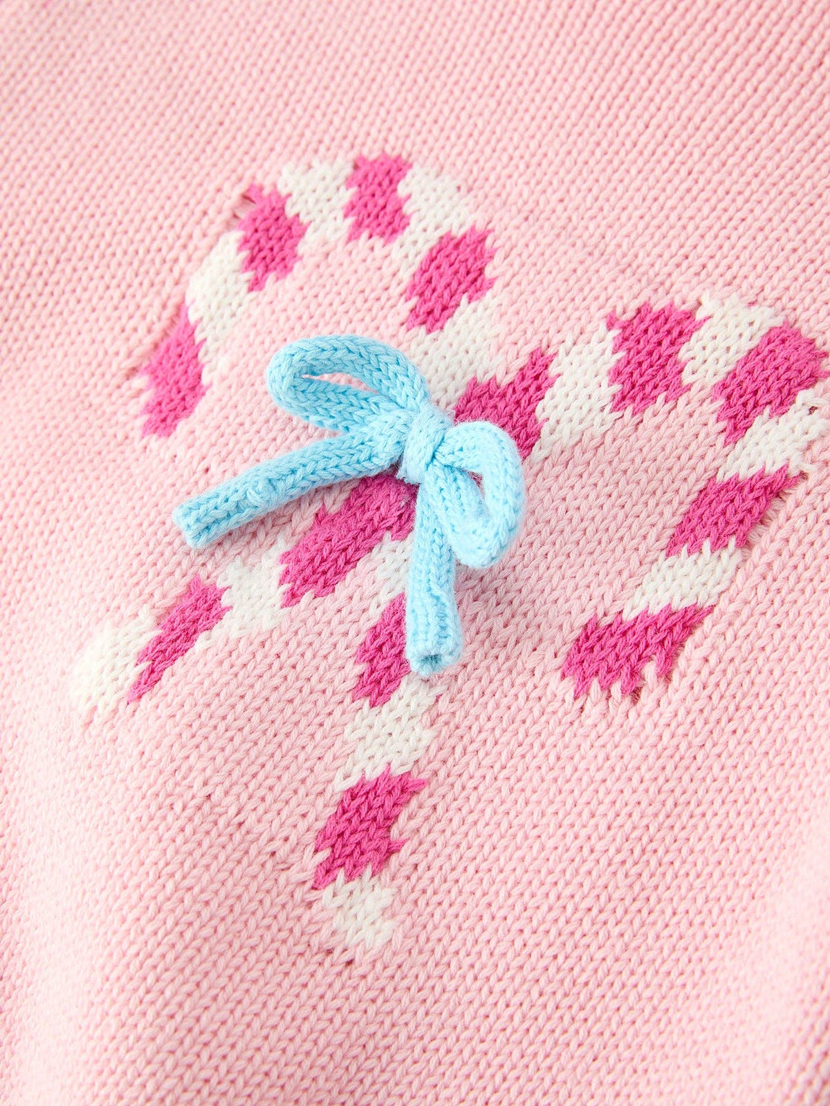 Candy Cane Knit Sweater