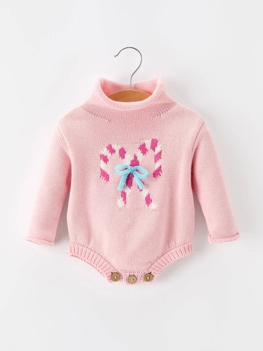 Candy Cane Knit Sweater