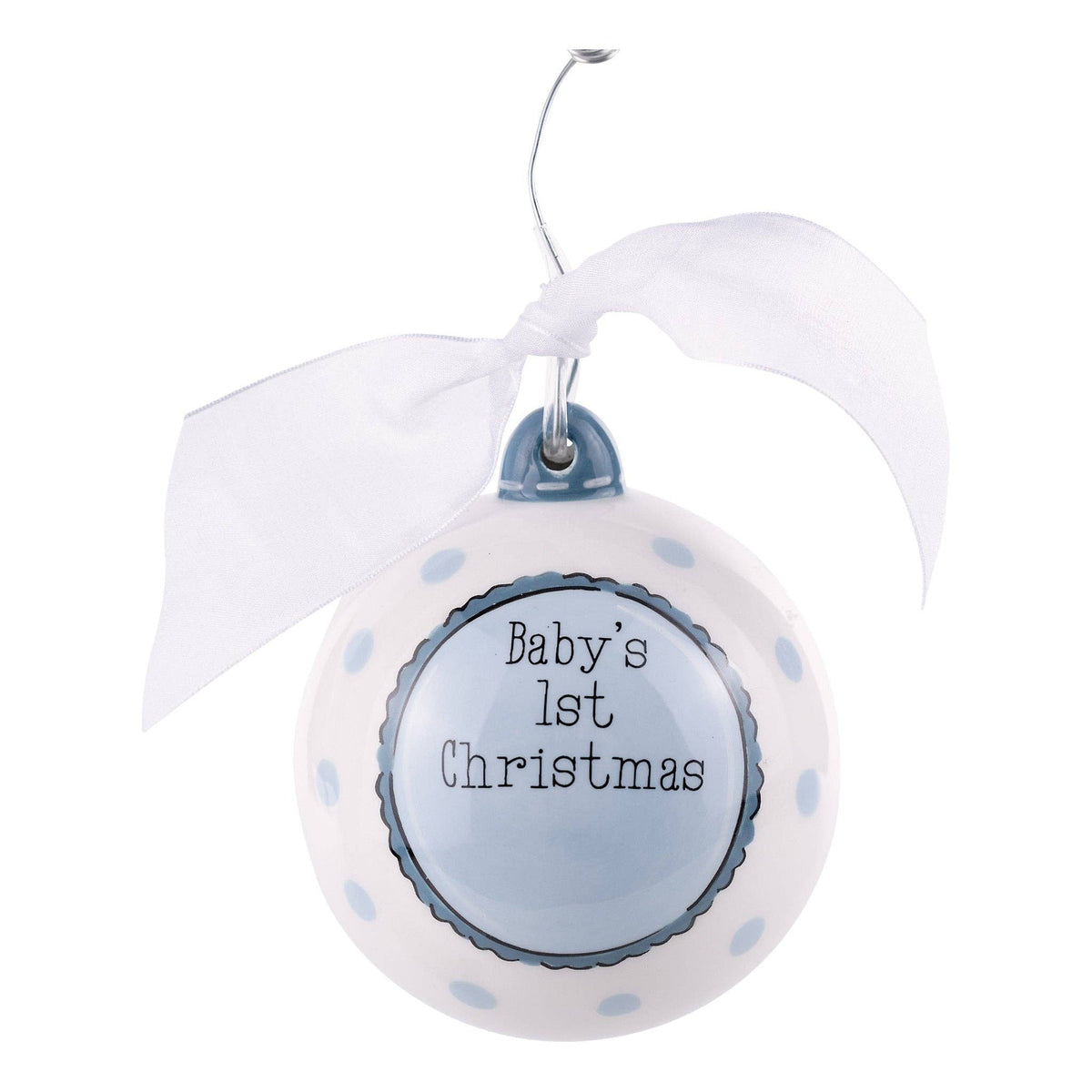 Baby's 1st Blue Ornament