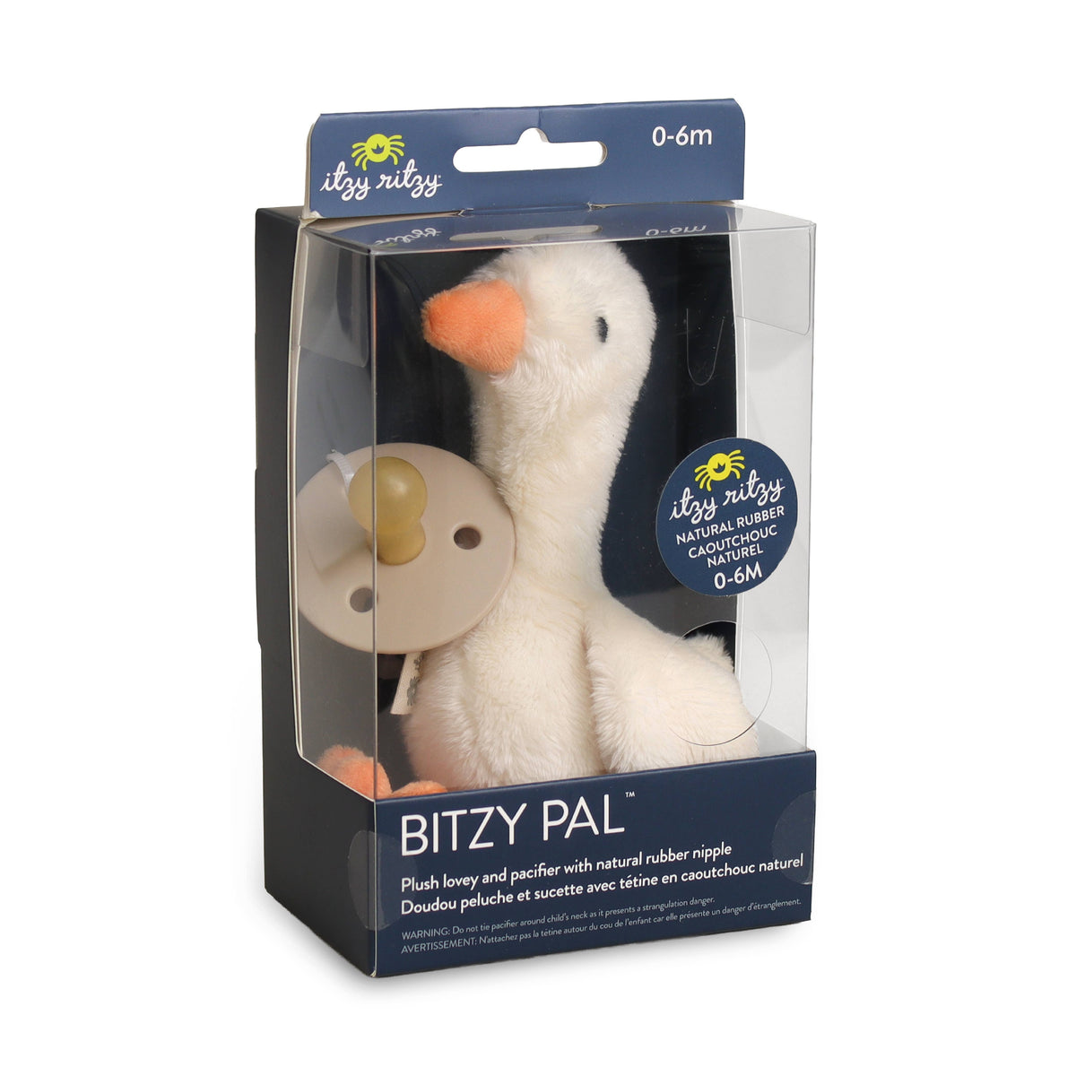 Bitzy Pal- Pacifier & Plush