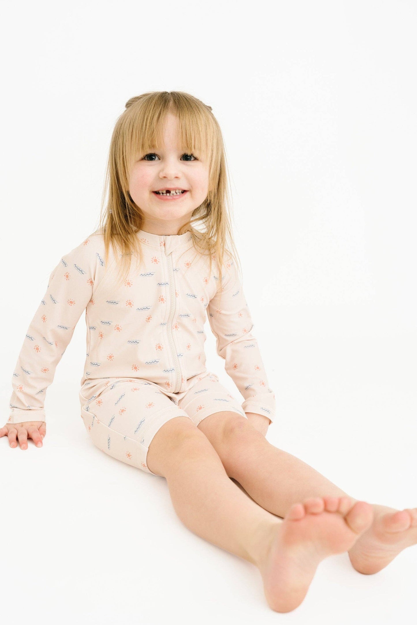 Boho Waves Swim Romper