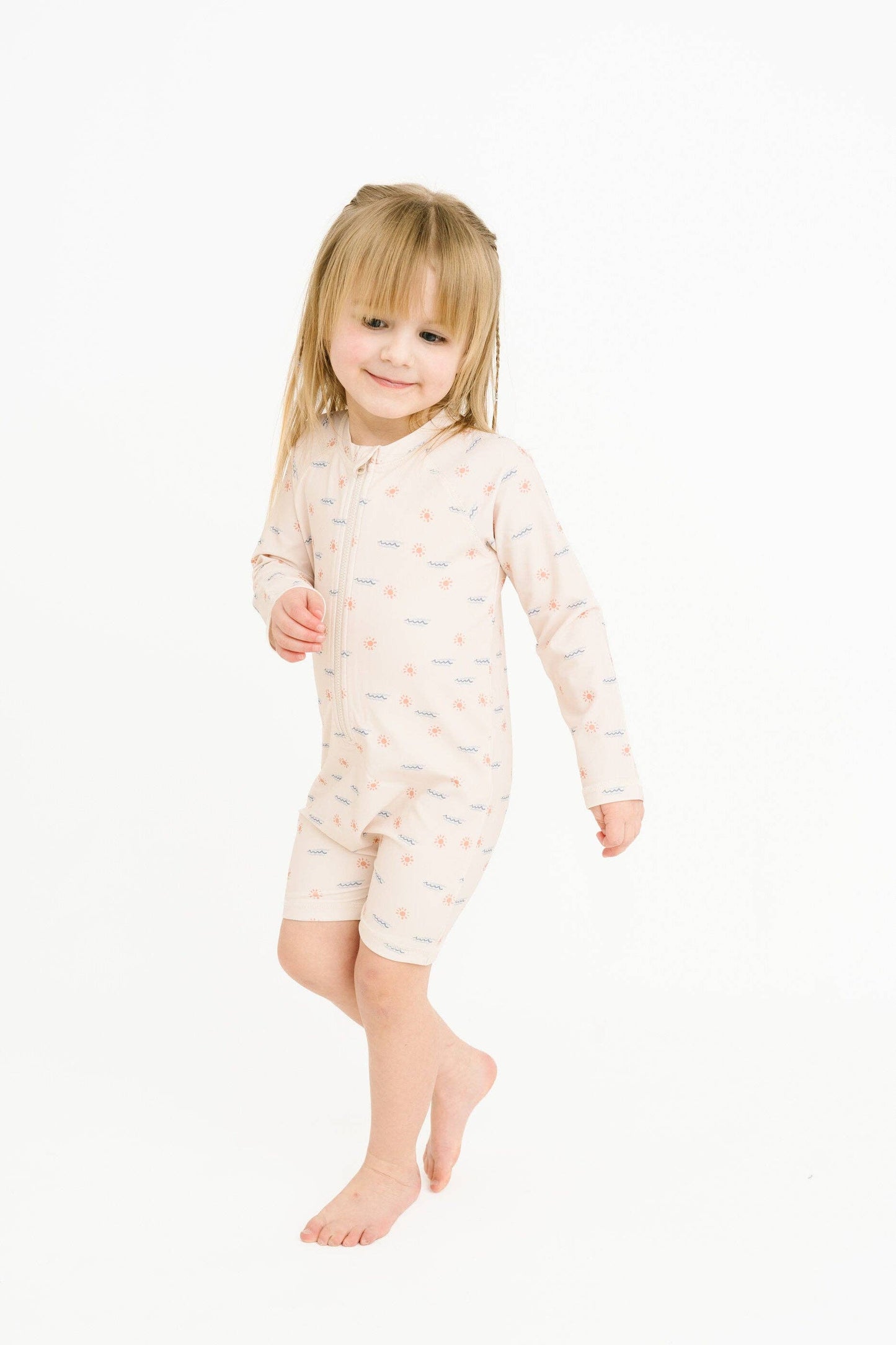 Boho Waves Swim Romper