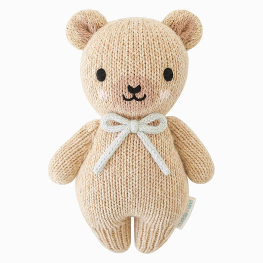 Baby Honey Bear (blue bow)