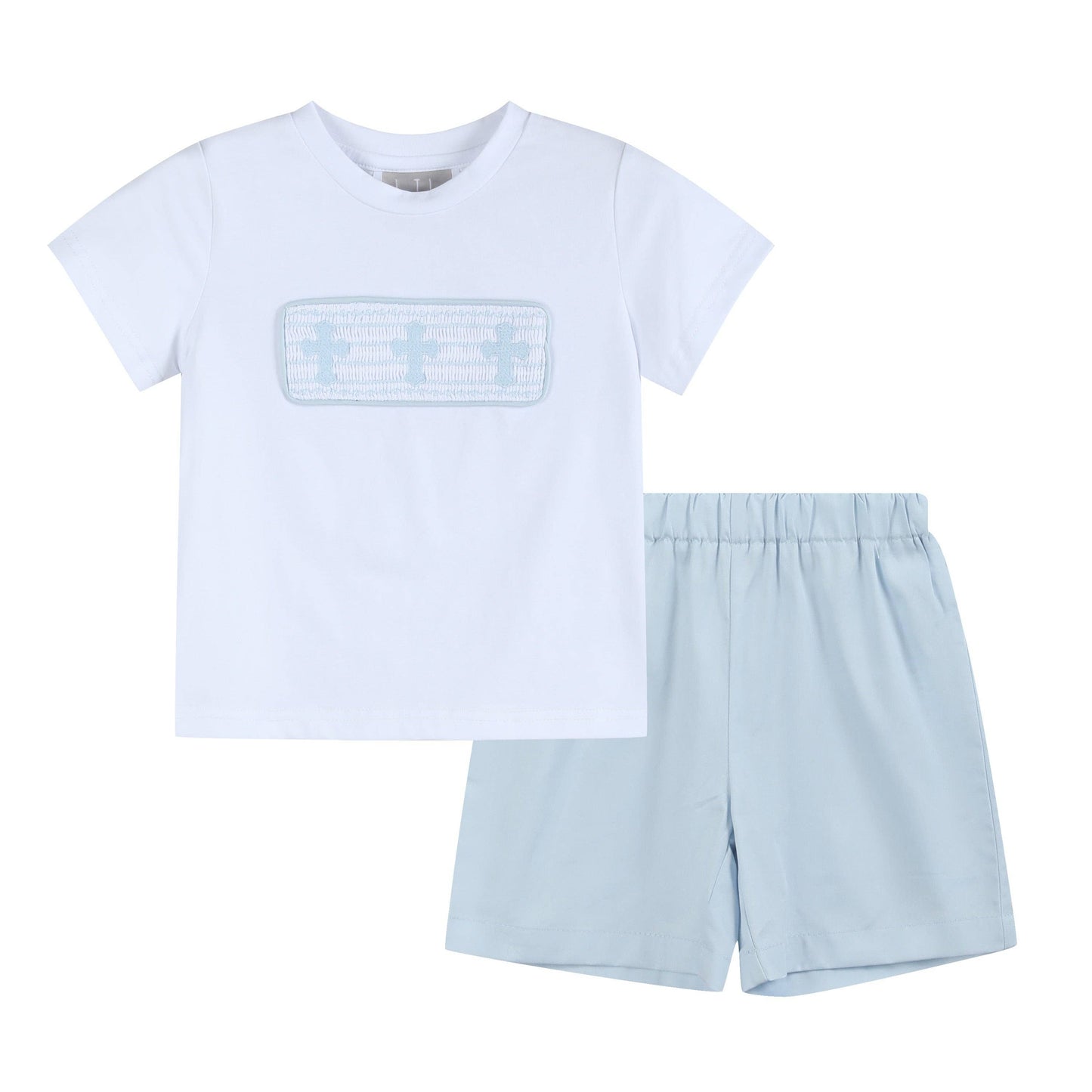 White Crosses Shirt/Short Set