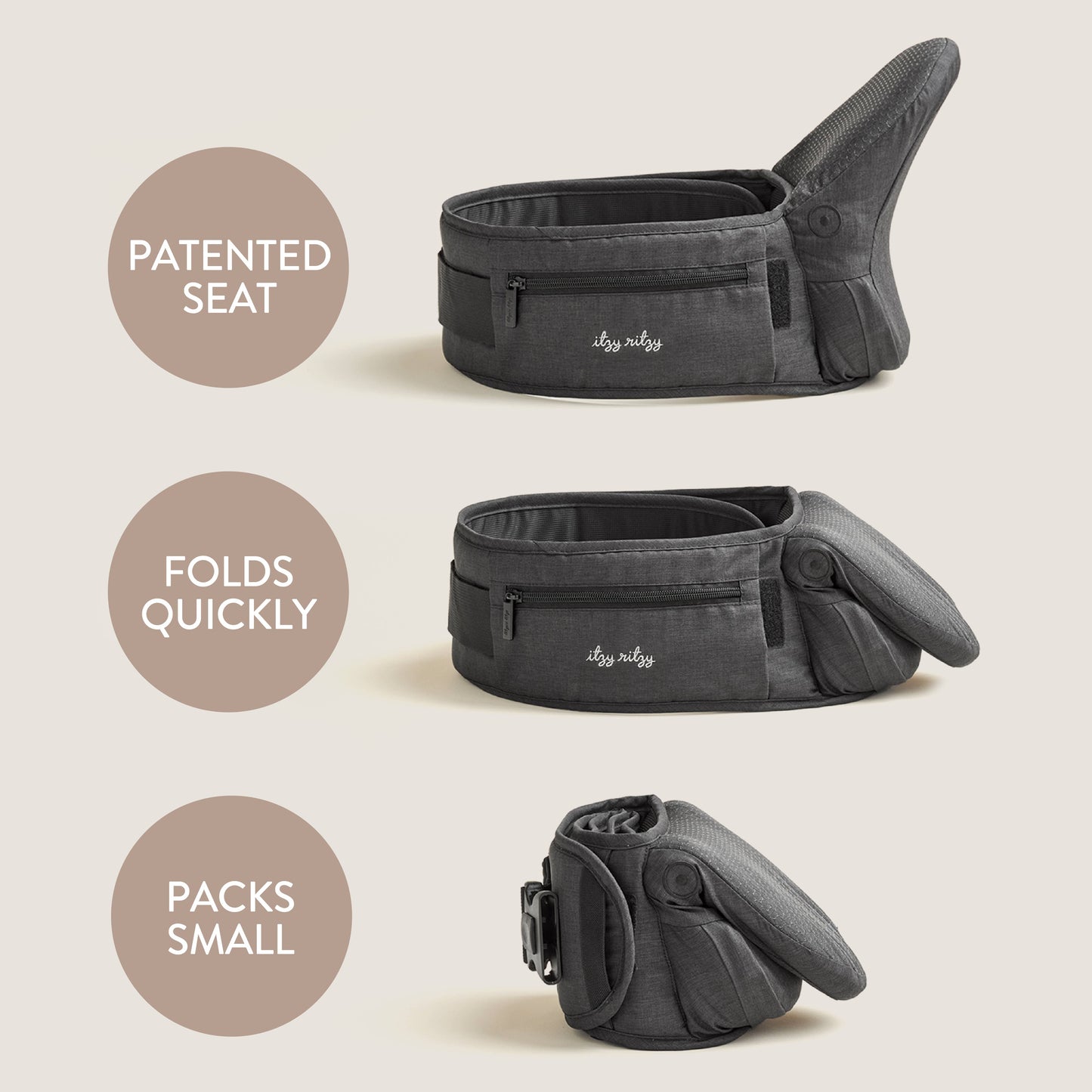 Itzy Hip Seat Carrier