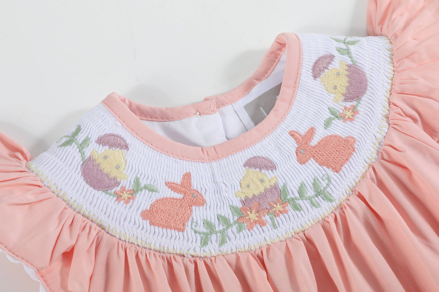 Easter Smocked Flutter Romper