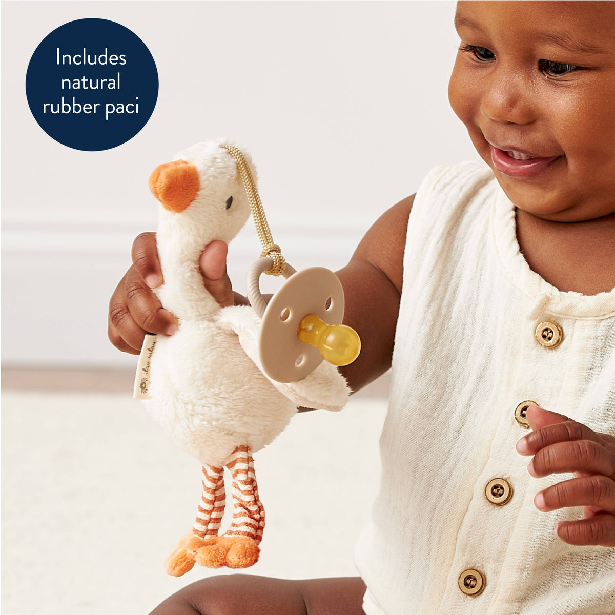 Bitzy Pal- Pacifier & Plush