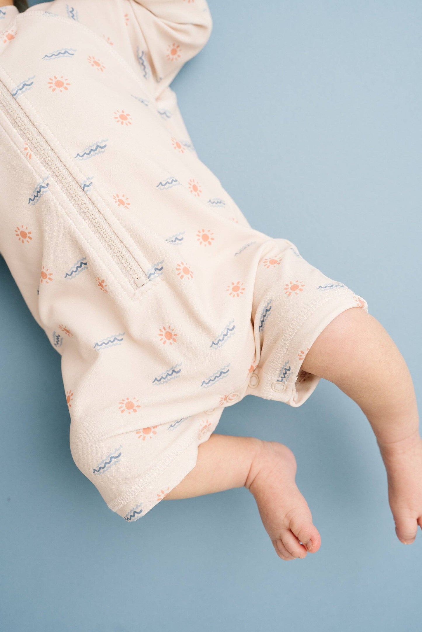 Boho Waves Swim Romper