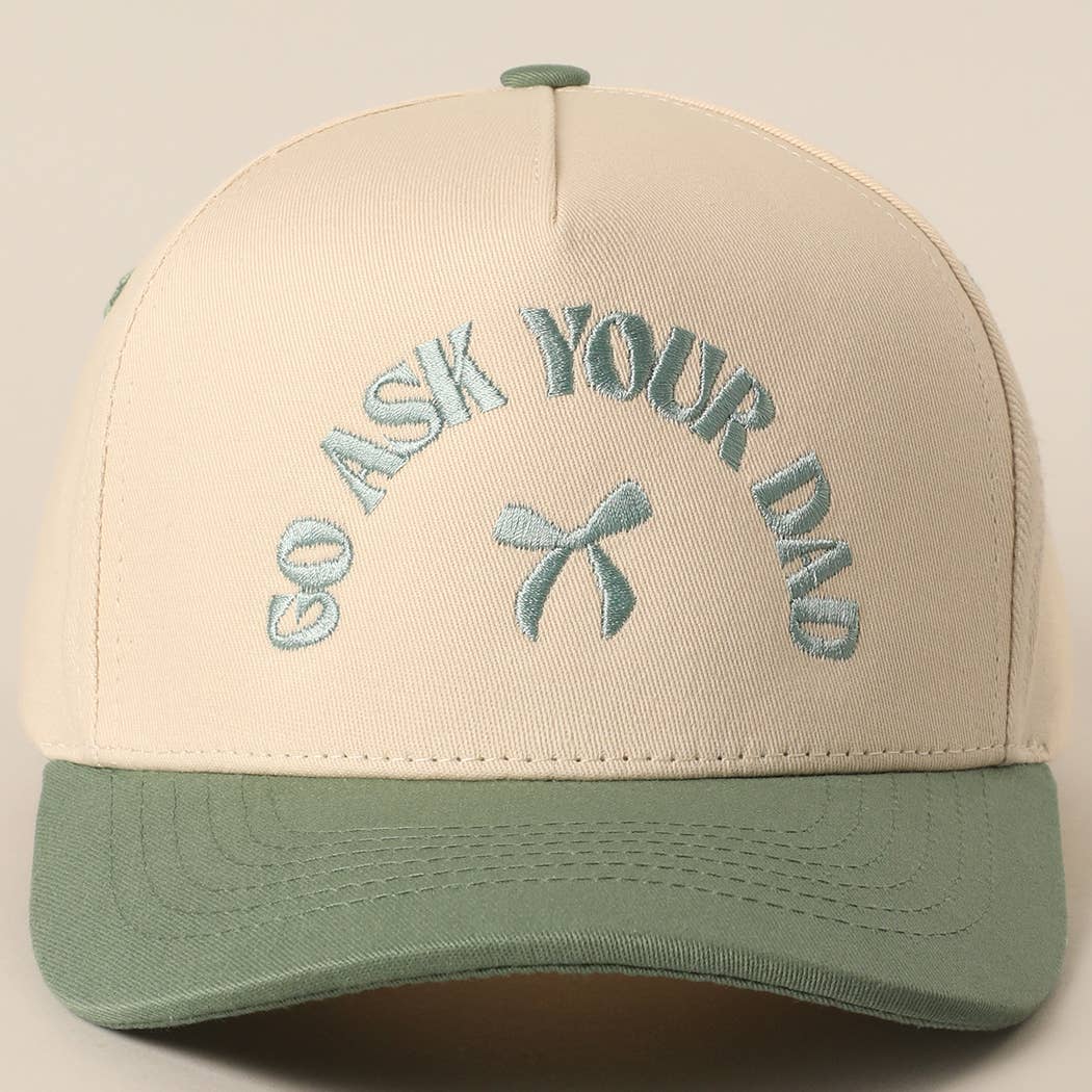 GO ASK YOUR DAD Trucker Hat