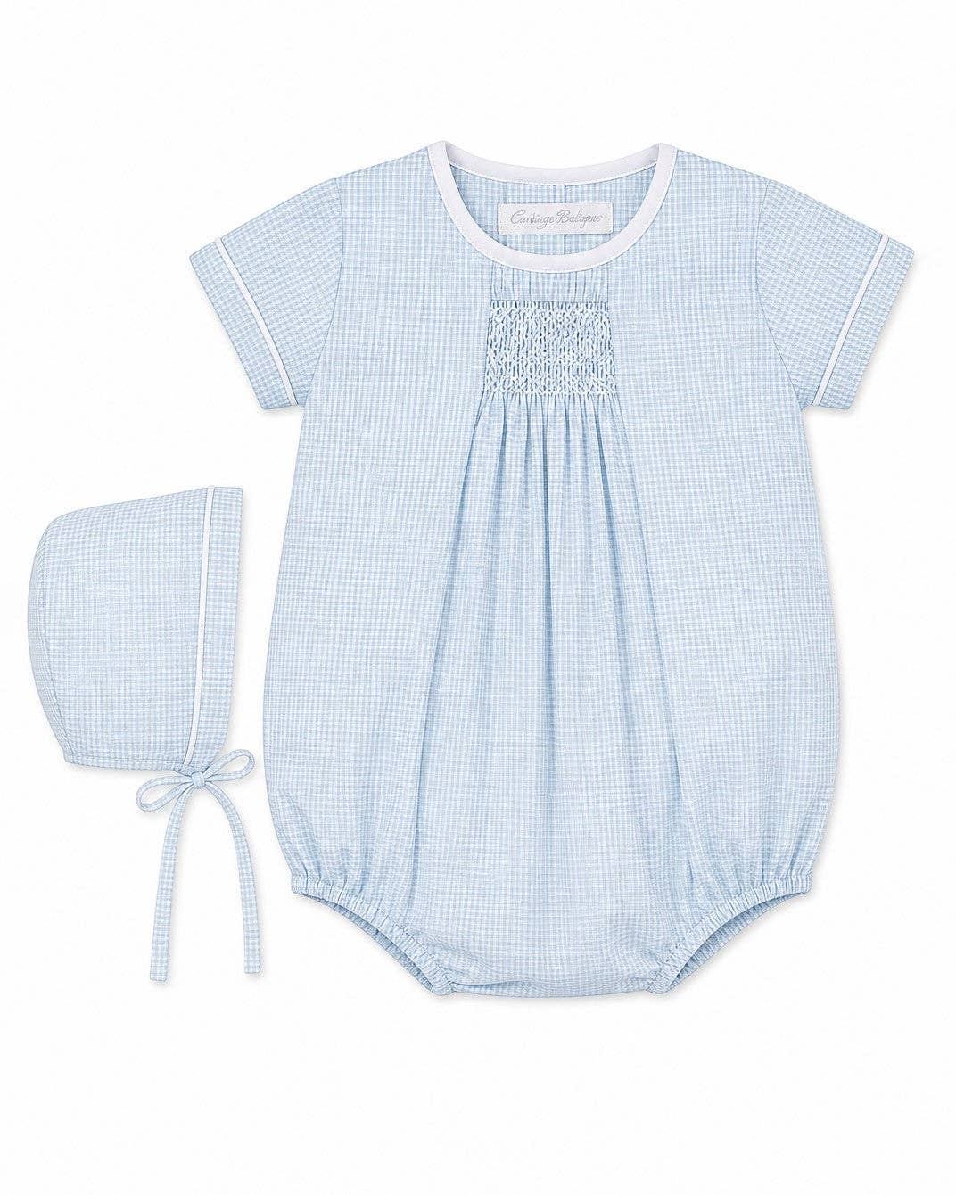 Carriage Boutique Smocked Gingham Set