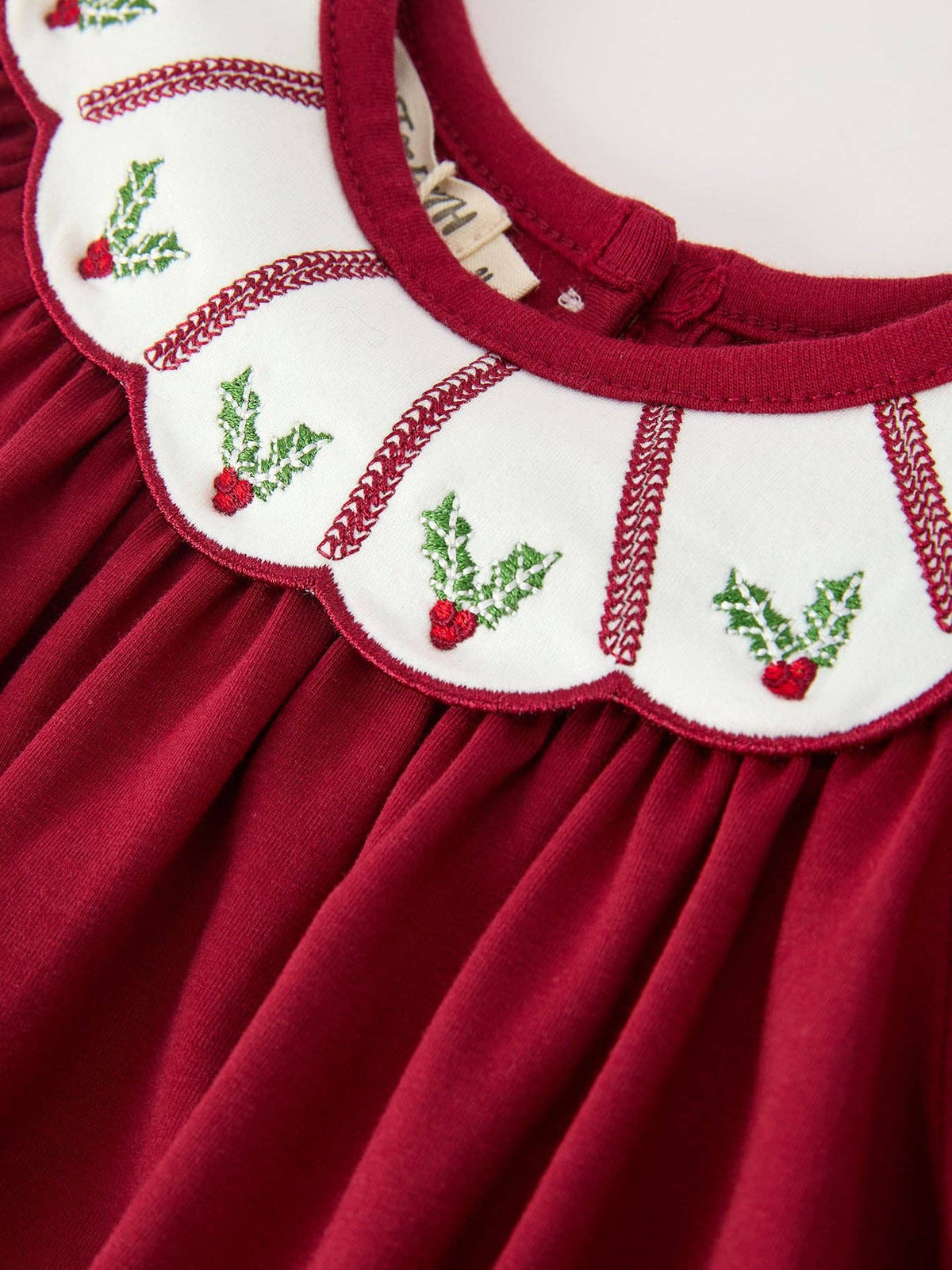 Holly Romper w/ Petal Collar