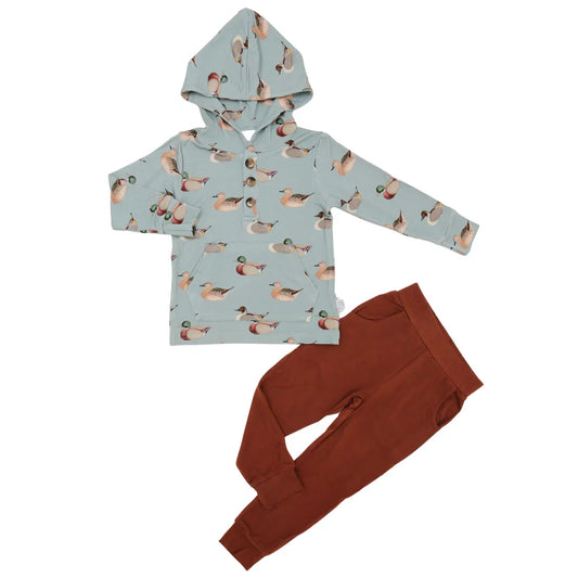 Vintage Duck Hooded Set