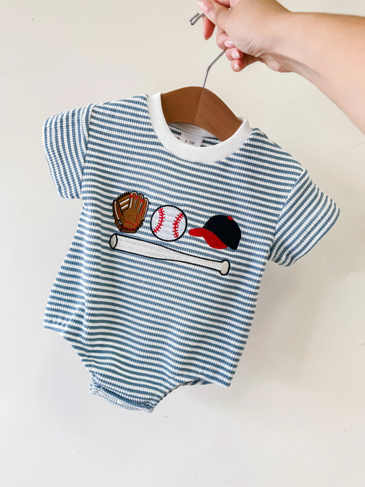 Baseball Striped Bubble
