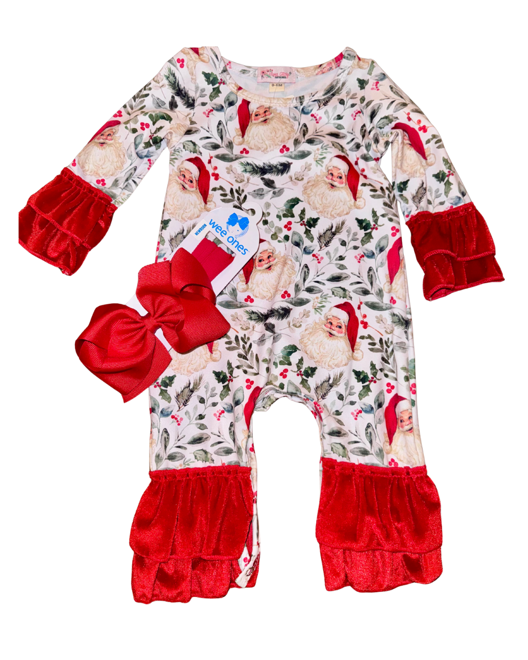 Holly Santa Romper/Dress