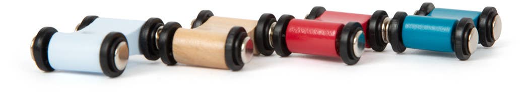 Small Foot Wooden Toys Car Ramp Racing Playset Designed for