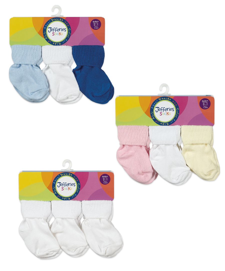 Classic Turn Cuff Bootie Socks 6 Pair Pack