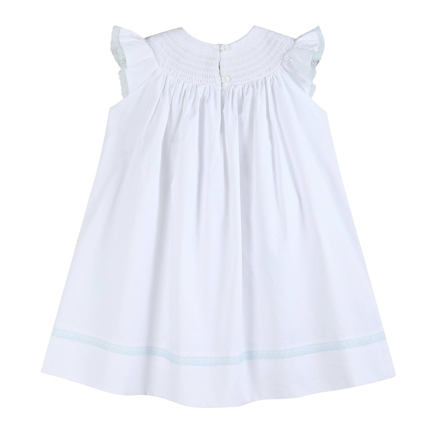 Blue Cross Smocked Dress