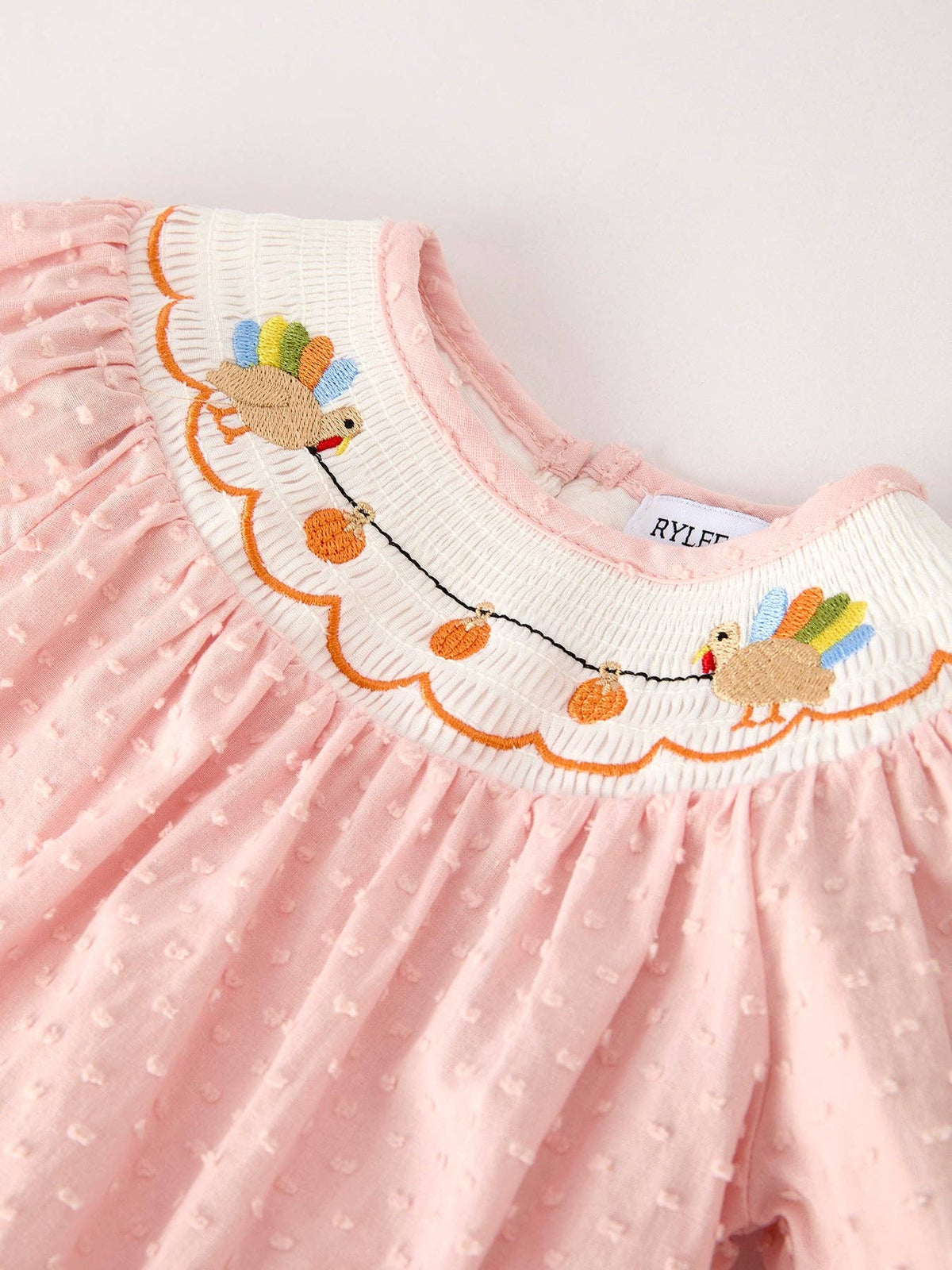 Thanksgiving Swiss Dot Bubble/Dress