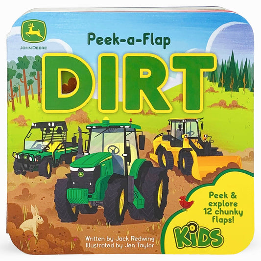 John Deere Dirt Lift a Flap Book