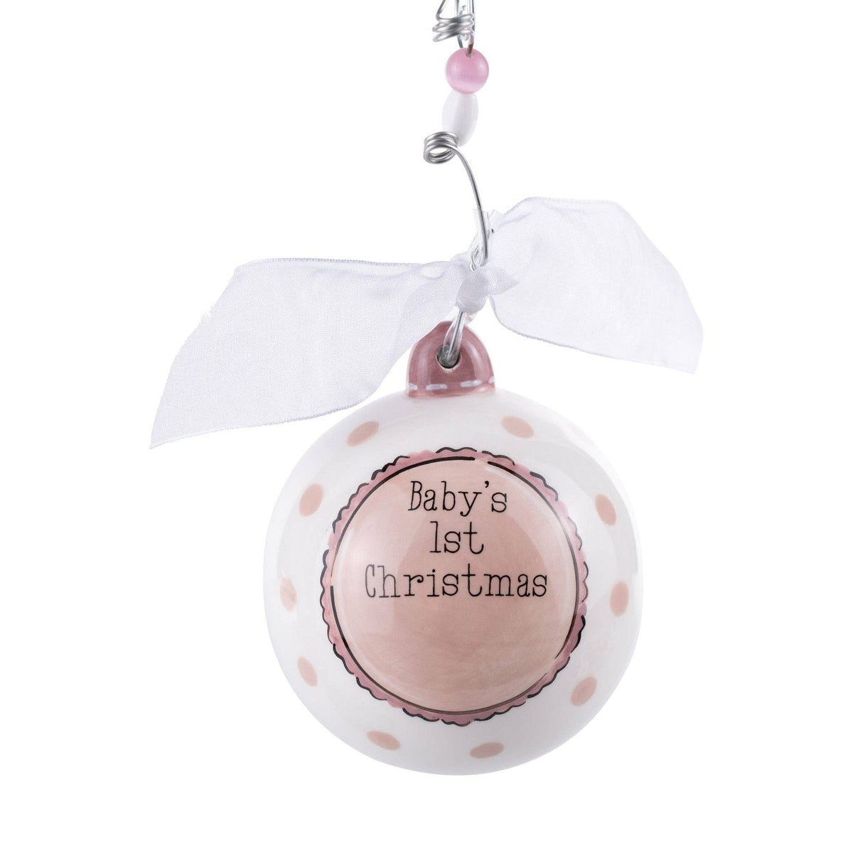 Baby's 1st Pink Ornament