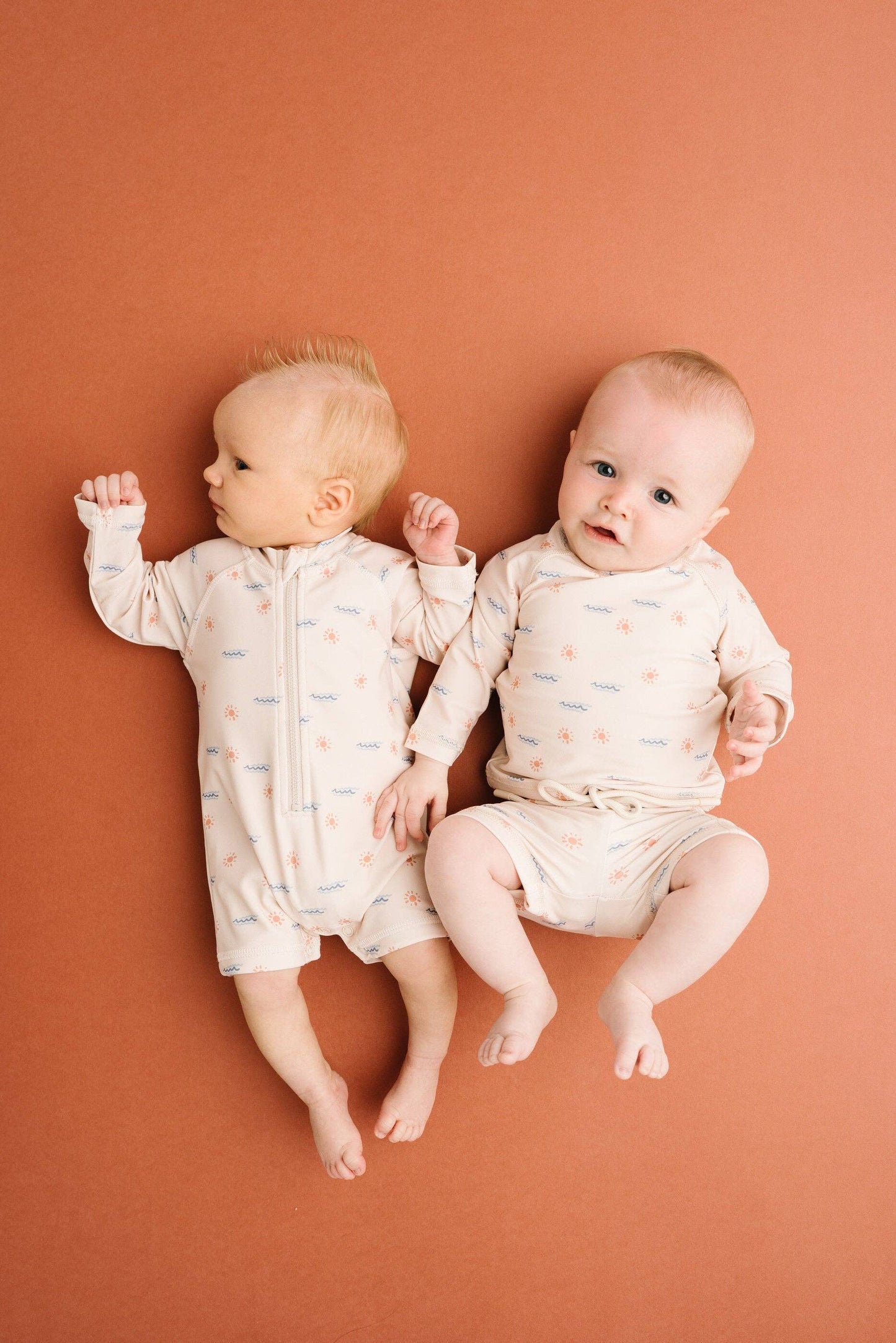 Boho Waves Swim Romper