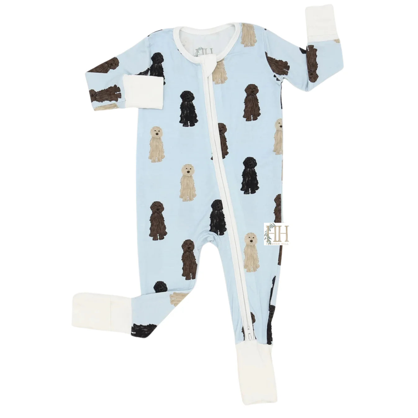 Double Zipper Onesie