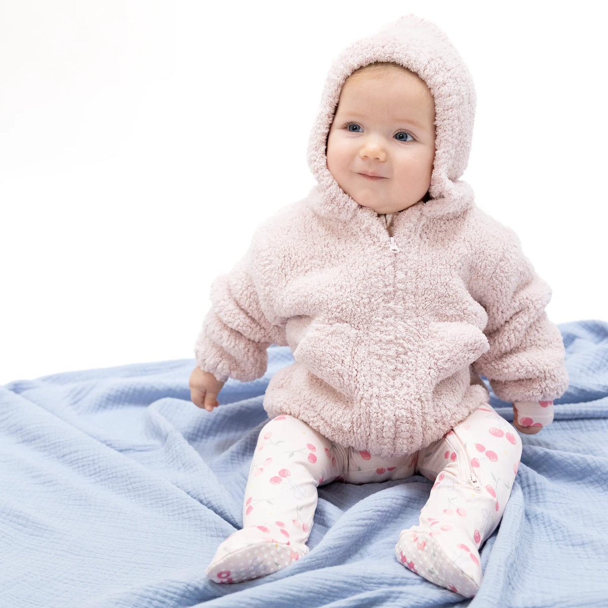 Chenille Hooded Jacket