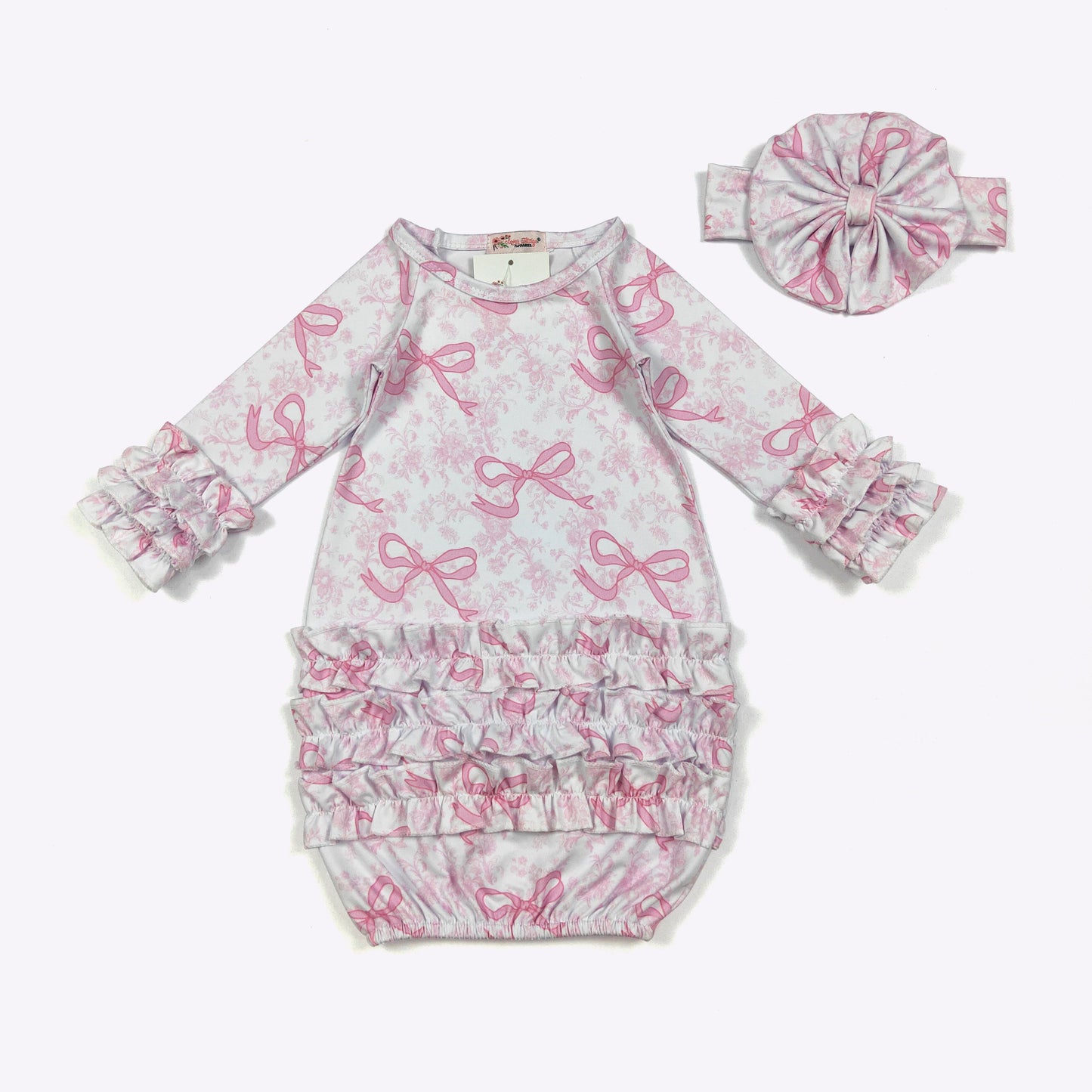Girl Ruffle Gown