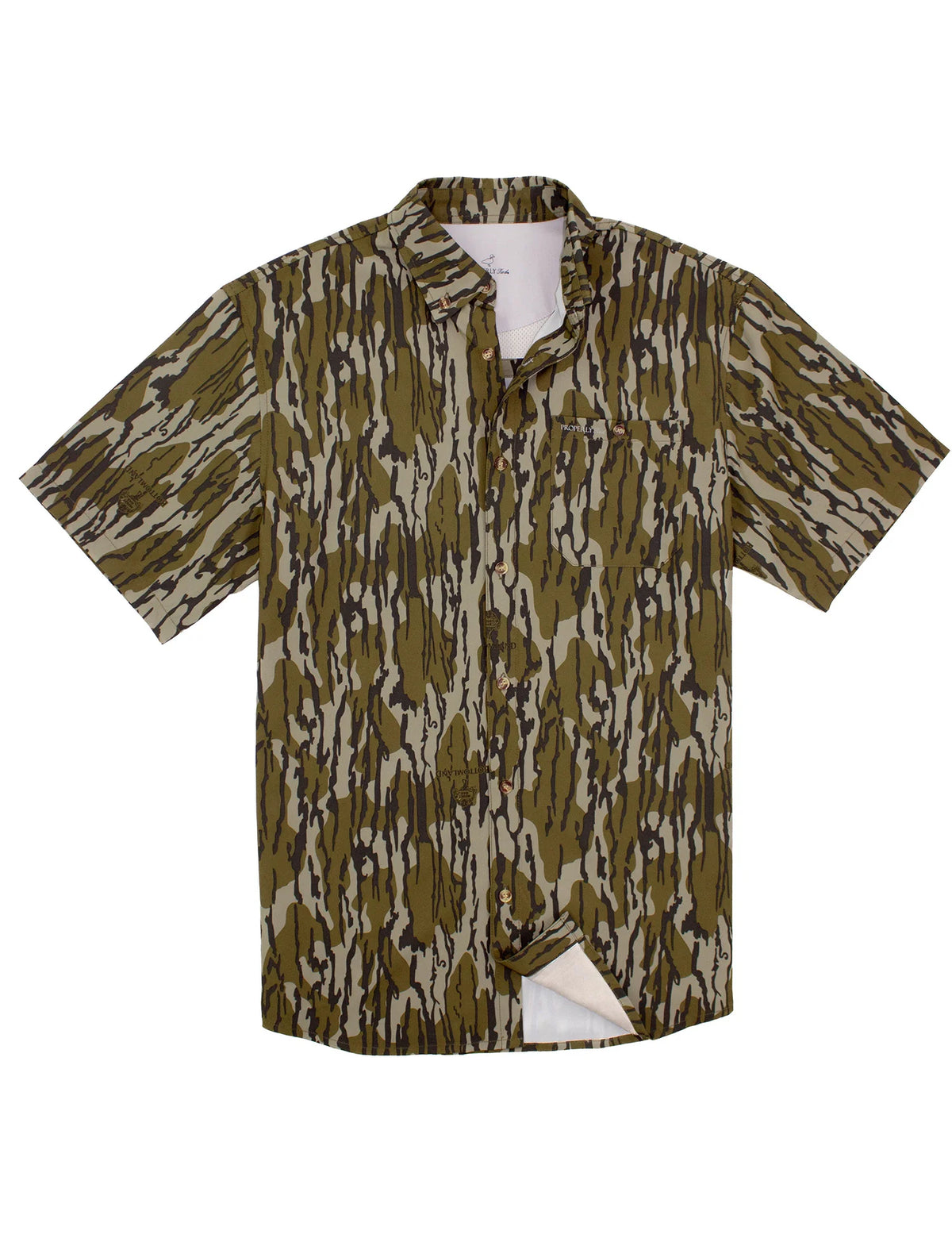 Mens Sportsman Mossy Oak Shirt