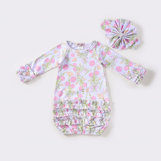 Girl Ruffle Gown