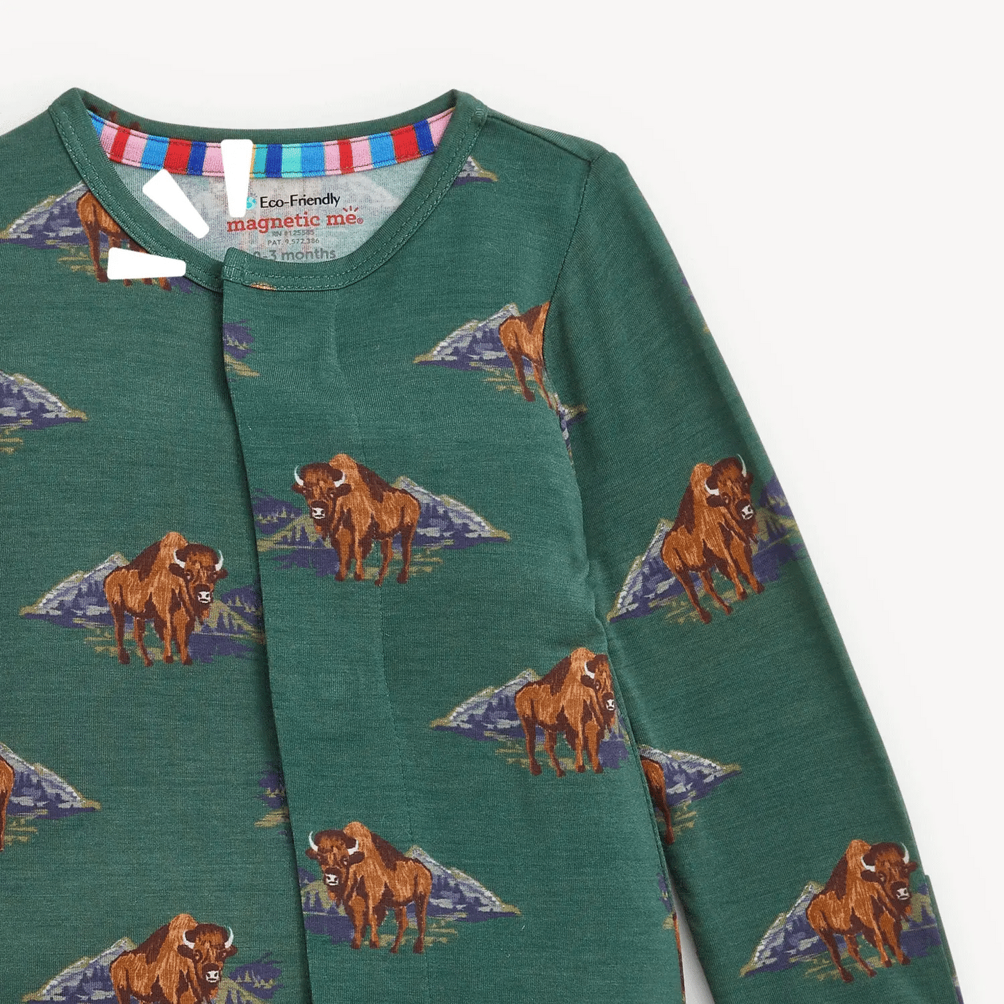 Bison Magnetic Onesie
