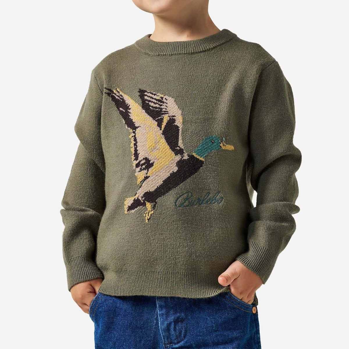 Olive Duck Cabin Sweater