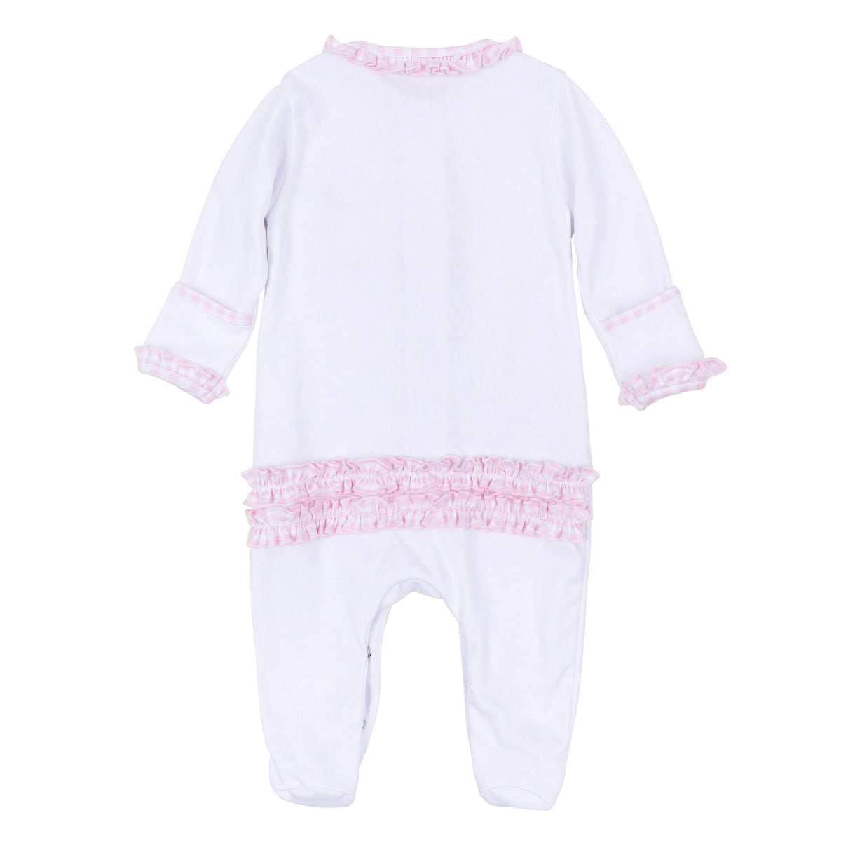 Baby's First Christmas Footie- Pink