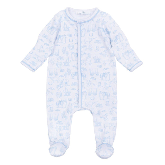 Wild West Toile Footie